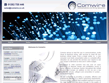 Tablet Screenshot of comwire.co.uk